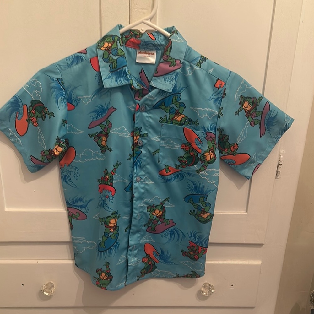 Kids Blue Ninja Turtle Shirt